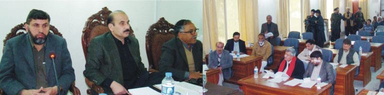 tehsil council babozai ijlaas main tehsil naZim phat parain