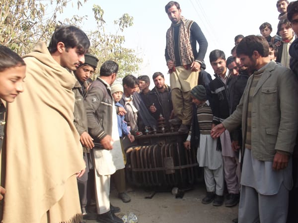 People Stage Protest Against Faulty Transformer in Durushkhaila, Swat