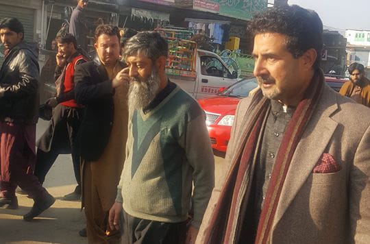 Dr. Haider Ali Pais a Visit to the Regional Information Office Swat