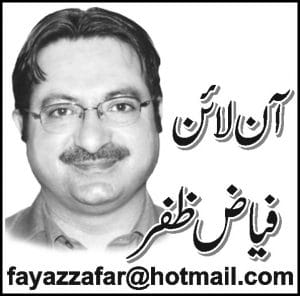 An Article By Fayaz Zafar