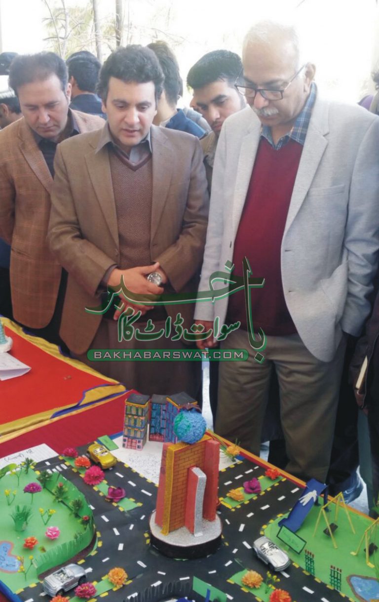 یونیورسٹی طلبہ کے ماڈلز مینگورہ شہر کے بیوٹیفکیشن پلان میں شامل