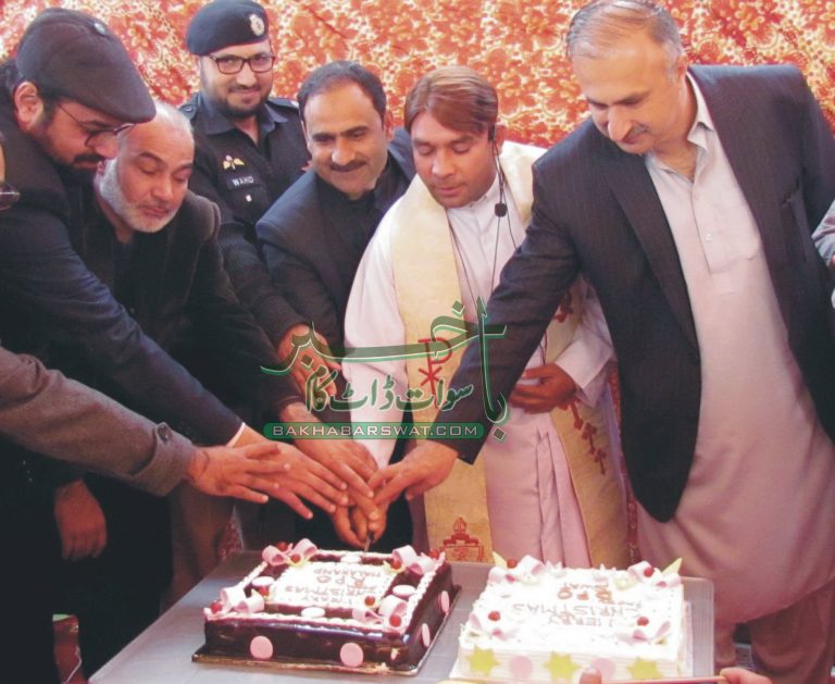 سوات میں بھی کرسمس مذہبی جوش و جذبے کے ساتھ منایا گیا
