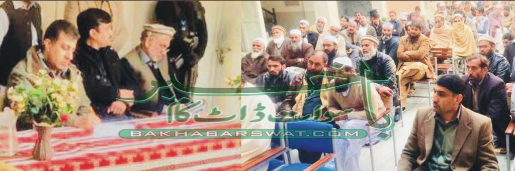 ڈی سی سوات کی کھلی کچہری، عوام کی کثیر تعداد میں شرکت