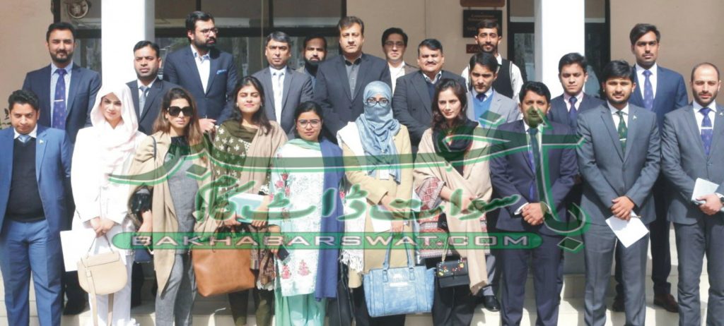 سول سروسز اکیڈمی لاہور، مختلف گروپس کے اٹھارہ آفیسرز کا ملاکنڈ ڈویژن کا دورہ