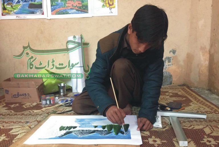 سرکاری اسکول کے طالب نے پینٹنگ کا صوبائی میلہ لوٹ لیا