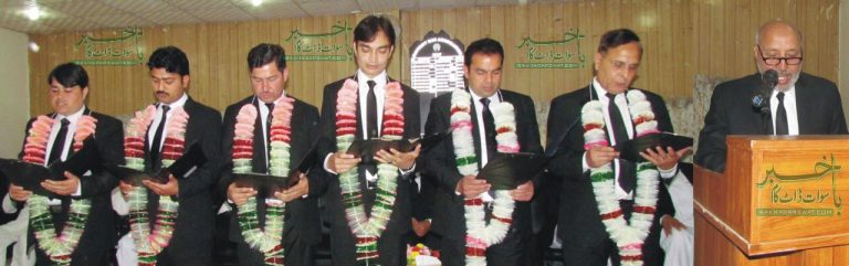 انصاف کی فراہمی میں ہم پر ذمہ داریاں عائد ہوتی ہیں، جسٹس محمد غضنفر علی خان