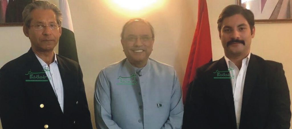 شہزادہ شہر یار امیر زیب کا آصف علی زرداری سے اہم ملاقات
