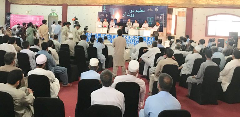 سوات، تعلیم دو، ووٹ لو کے موضوع پر سیمینار