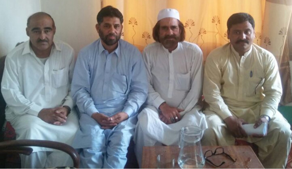 پی ٹی آئی نظریاتی گروپ کا محمد امین کی حمایت کا اعلان