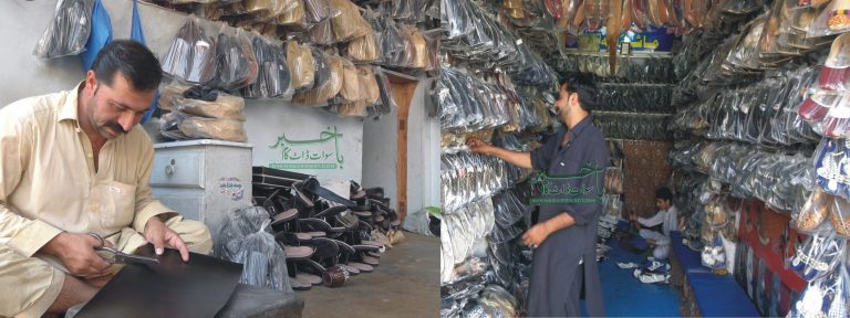 نسل در نسل آنے والی چمڑے سے بنی سواتی چپل کی مانگ میں اضافہ