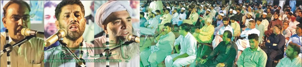 پانی کا مسئلہ ہنگامی بنیادوں پر حل کریں گے، مولانا حجت اللہ؍ محمد امین