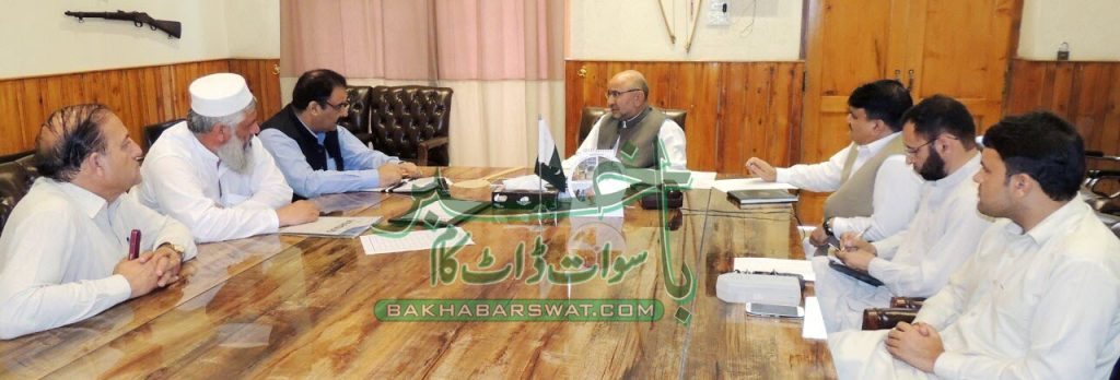 کمشنر ملاکنڈد ڈویژن کا تین نئے کالجوں کے قیام کی ضرورت پر اتفاق