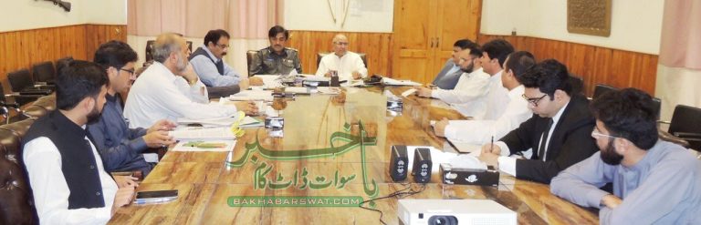 سیر و سیاحت بارے کمشنر ملاکنڈ ڈویثرن کی سیمسن گروپ کے وفد سے ملاقات