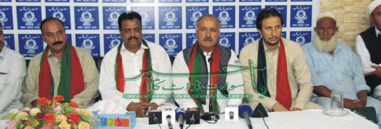 ضمنی انتخابات، فضل مولا کے خلاف پی ٹی آئی ورکرز میدان میں کود پڑے