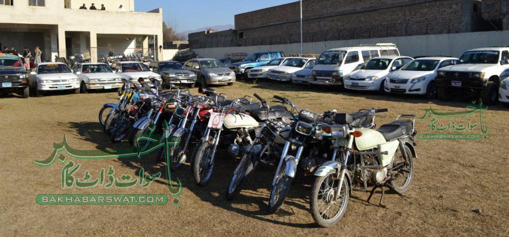 این سی پی کی آڑ میں رجسٹرڈ چوری شدہ 76 گاڑیاں قبضہ میں لے لی گئیں