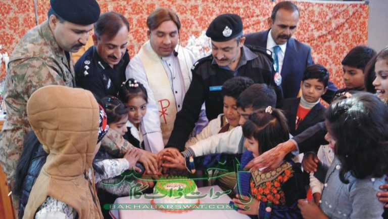 سوات، عیسائی برادری نے کرسمس مذہبی جوش و جذبے کے ساتھ منایا