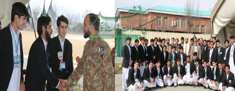 گورنمنٹ ڈگری کالج کے وفد کا میجر جنر ل خا لد سعید سے ملا قا ت