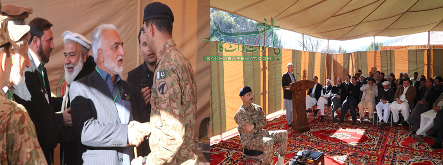 جی او سی آرمی ڈویژن ملاکنڈ میجر جنرل خالد سعید کی ہدایت پر گرینڈ جرگہ کا انعقاد