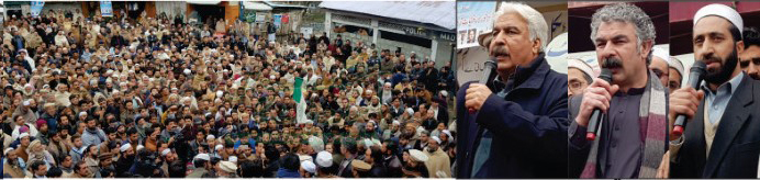 امن جرگہ کا سودی کاروبار کے خلاف مدین میں احتجاجی مظاہرہ