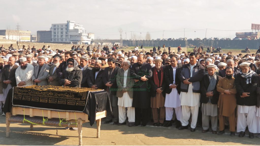 بزرگ سیاستدان محمد علی شاہ باچا لالا سپرد خاک