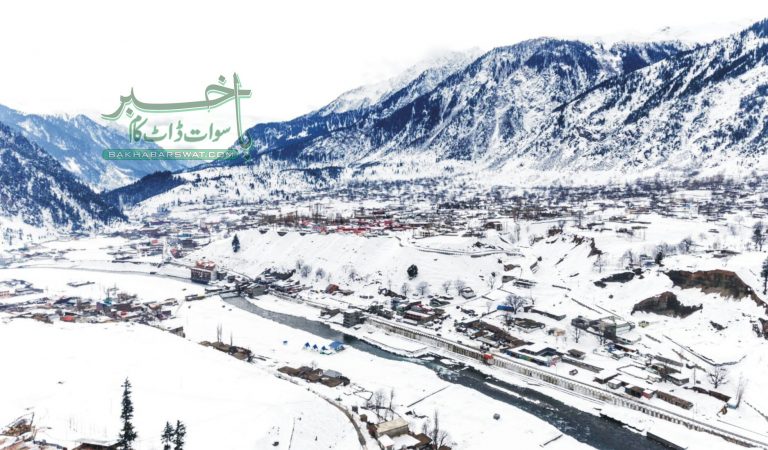 سوات، بارش و برف باری کا سلسلہ دوسرے روز بھی جاری