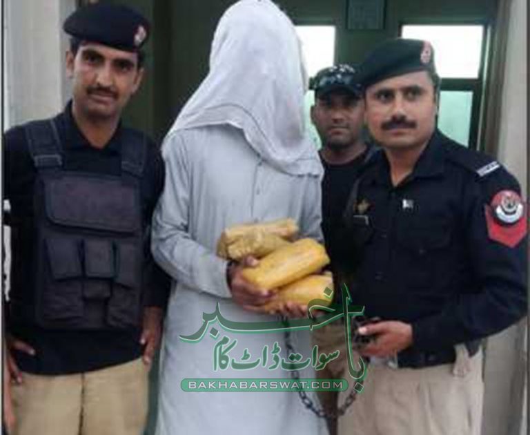 غالیگے، پولیس کی کارروائی،4074 گرام چرس برآمد، ملزم گرفتار