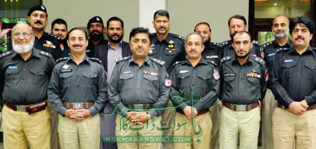 پولیس افسران و اہلکاروں کی شبانہ روز محنت سے بدامنی کا خاتمہ ہوچکا، ڈی آئی جی ملاکنڈ