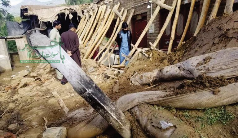 کبل ڈھیرو، حالیہ بارشوں سے مکان کی چھت گرگئی،بچہ جاں بحق،دو خواتین زخمی
