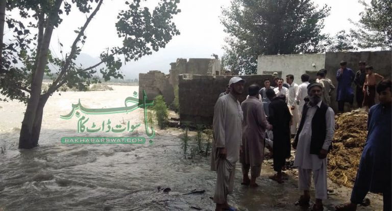دریائے سوات، پانی کے بہاؤ میں خطرناک حد تک اضافہ