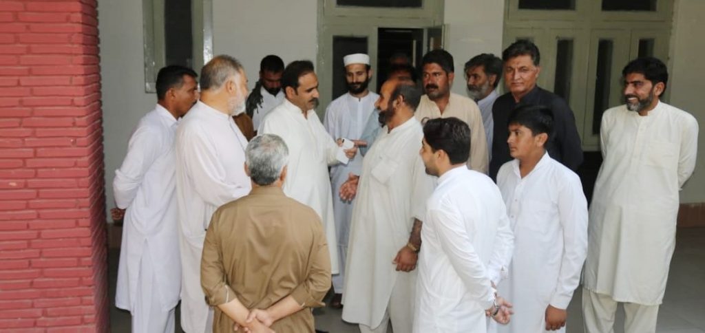 مدت مکمل ہونے پر بلدیاتی نمائندوں کو فضل حکیم کی مبارک باد