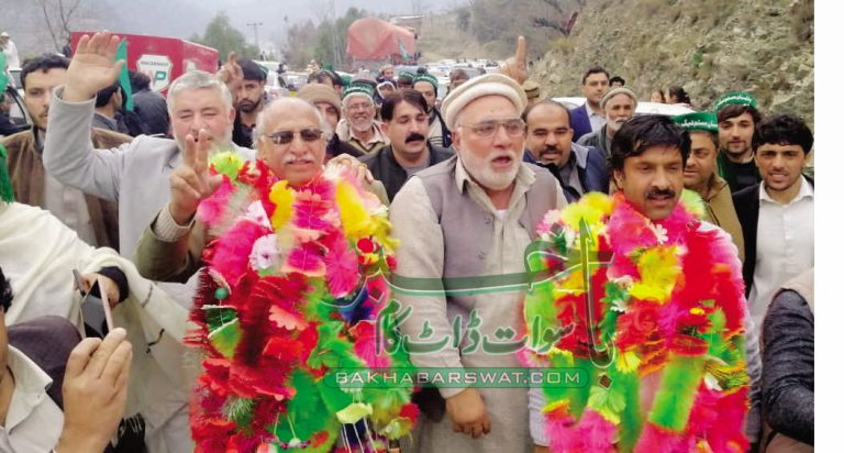 ن لیگ کے عبدالغفور اور عثمان غنی عدالت سے ضمانت پر رہا