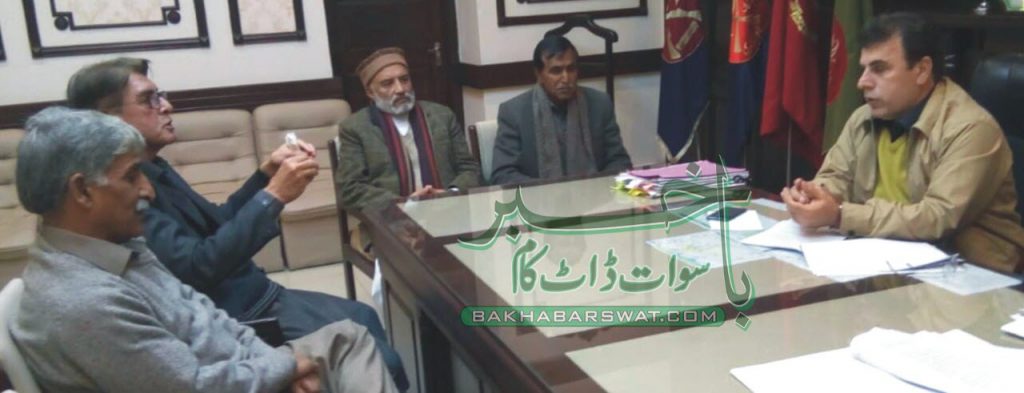 کانجو ٹاؤن شپ میں مسائل کا انبار، جرگہ کمشنر ملاکنڈ ڈویژن کے دفتر پہنچ گیا