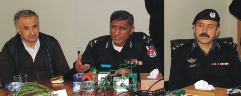 سوات، ٹارگٹ کلرز بارے عوام کو جلد اچھی خبریں ملیں گی، آئی جی پولیس کے پی