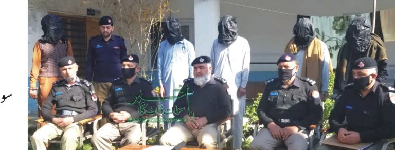 پیا خوڑ، درختوں کی کٹائی اور محکمہ جنگلات کے اہلکاروں پر فائرنگ کرنے والے گرفتار