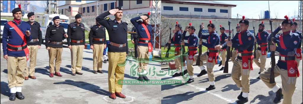 سوات، نئے تعینات ڈی پی او نے چارج سنبھال لیا، مختلف دفاتر اور تھانوں کا دورہ