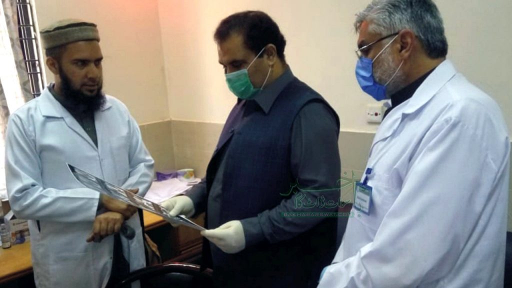 سوات، کرونا کے مزیددو مریض صحت یاب،ہسپتال سے چھٹی کر دیے گئے