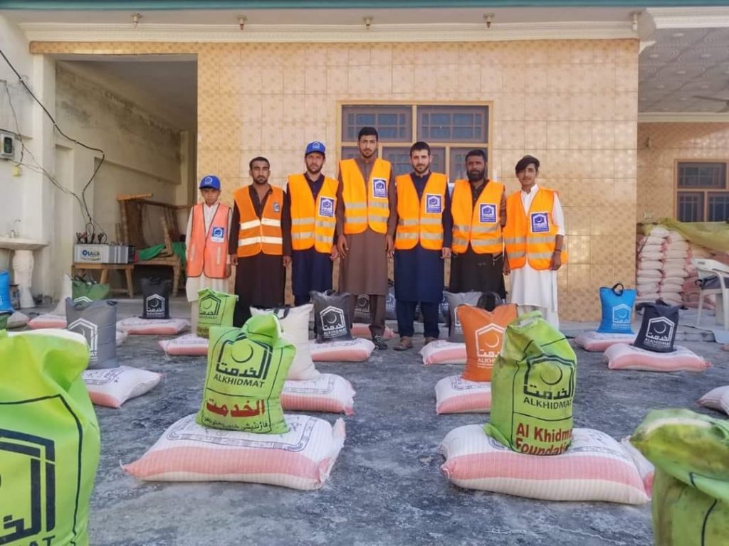 الخدمت فاؤنڈیشن کی طرف سے پانچ کروڑ کی لاگت سے امداد تقسیم