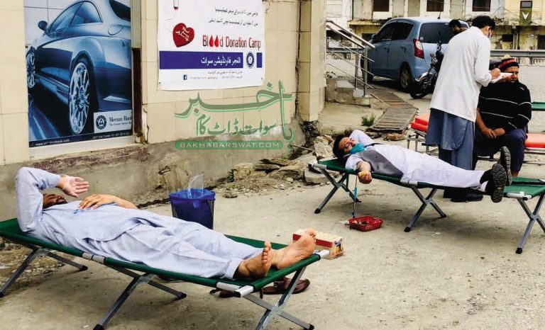 تھیلی سیمیامیں مبتلا بچوں کو خون دینے کے لئے عوام کا جوش و خروش دیدنی