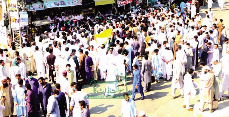 تہکال کے شہری پر تشدد کے خلاف سول سوسائٹی سوات بھڑک اٹھی