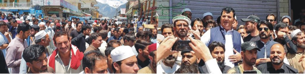 ہوٹلز پر چھاپے، کالام میں احتجاجی مظاہرہ