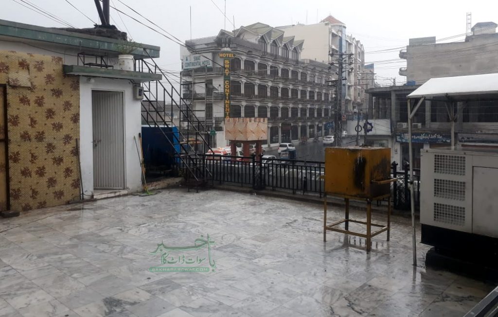 سوات، تیز بارش سے موسم خوشگوار، بالائی علاقے سرد