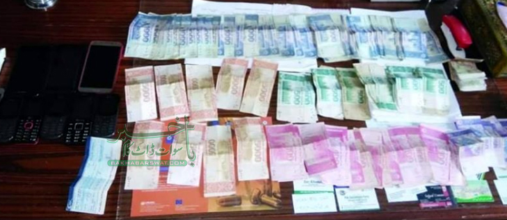 خوازہ خیلہ، پولیس کا قمار بازی کی محفل پر چھاپا،5 قمار بازگرفتار