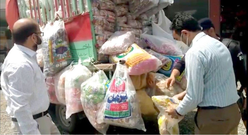 کے پی فوڈ اتھارٹی سوات،غیر معیاری خوراکی اشیا قبضہ میں لے لیں