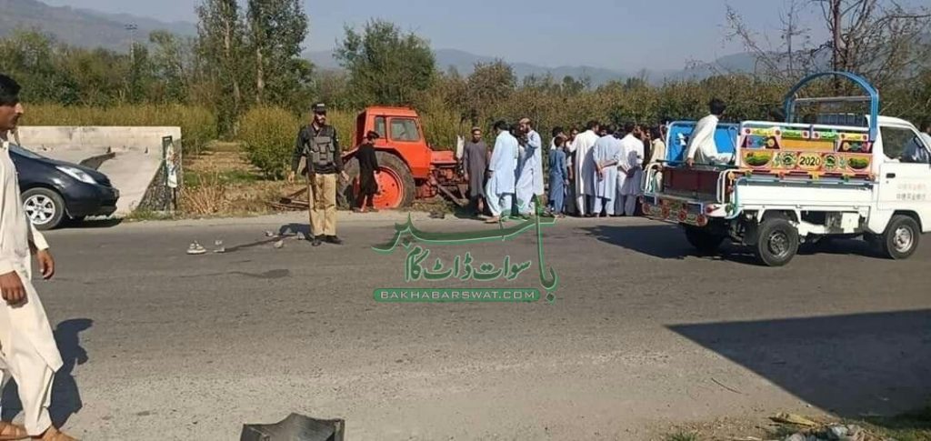 سوات، موٹر سائیکل کے دو الگ حادثات،تین نوجوان جاں بحق
