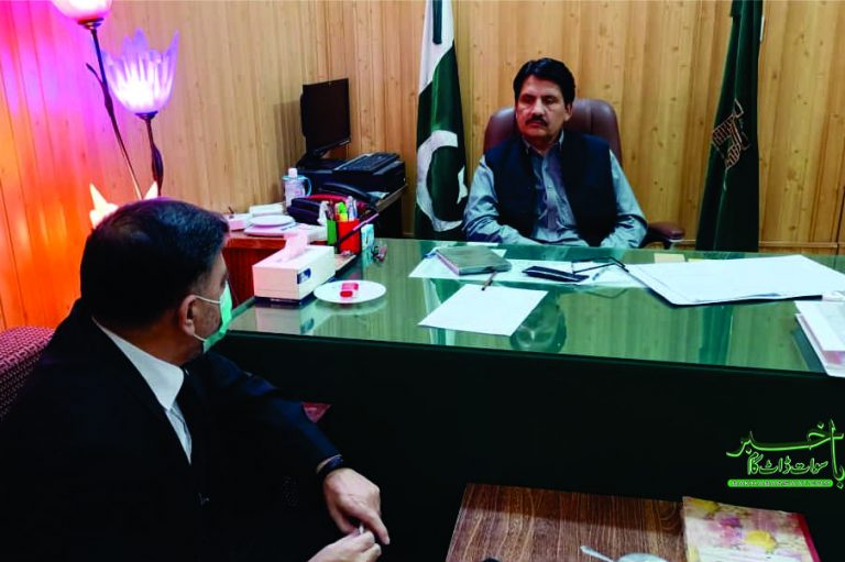 ڈائریکٹر جنرل پراسیکوشن خیبرپختونخوا کا سوات آفس کا دورہ