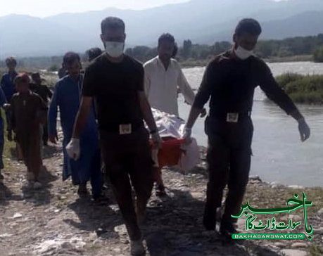 ننگولئی،چند روز قبل دریامیں ڈوبنے والے شخص کی لاش برآمد