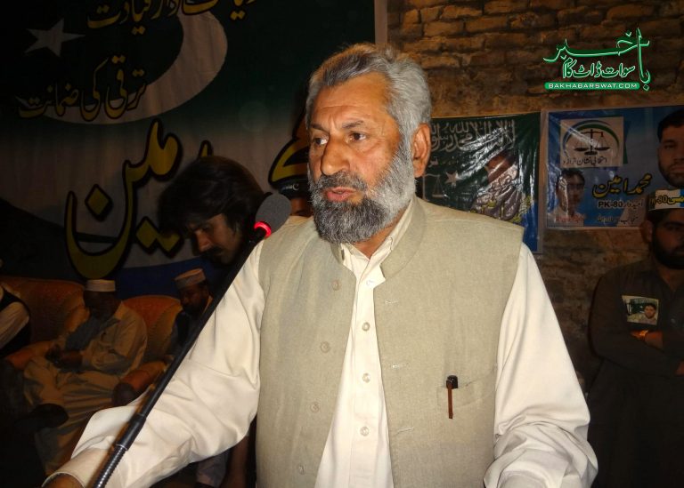 اسلامی نظام قائم کرنے کے لیے ہر ممکن کوشش کررہے ہیں، خورشید علی خان