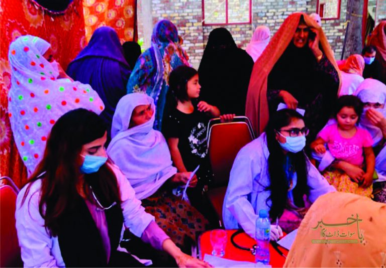 سوات، بشریٰ خورشید کو خراجِ عقیدت پیش کرنے کے لیے فری میڈیکل کیمپ