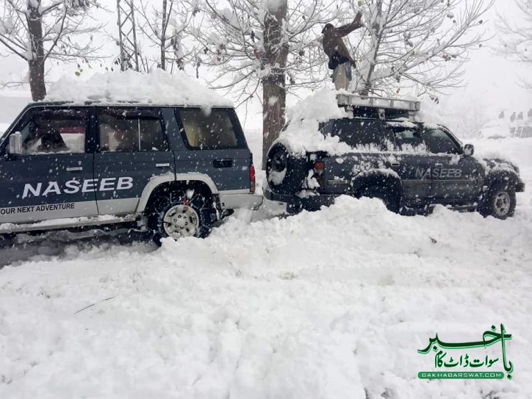 سوات، بارش و برف باری کا نیا سلسلہ شروع