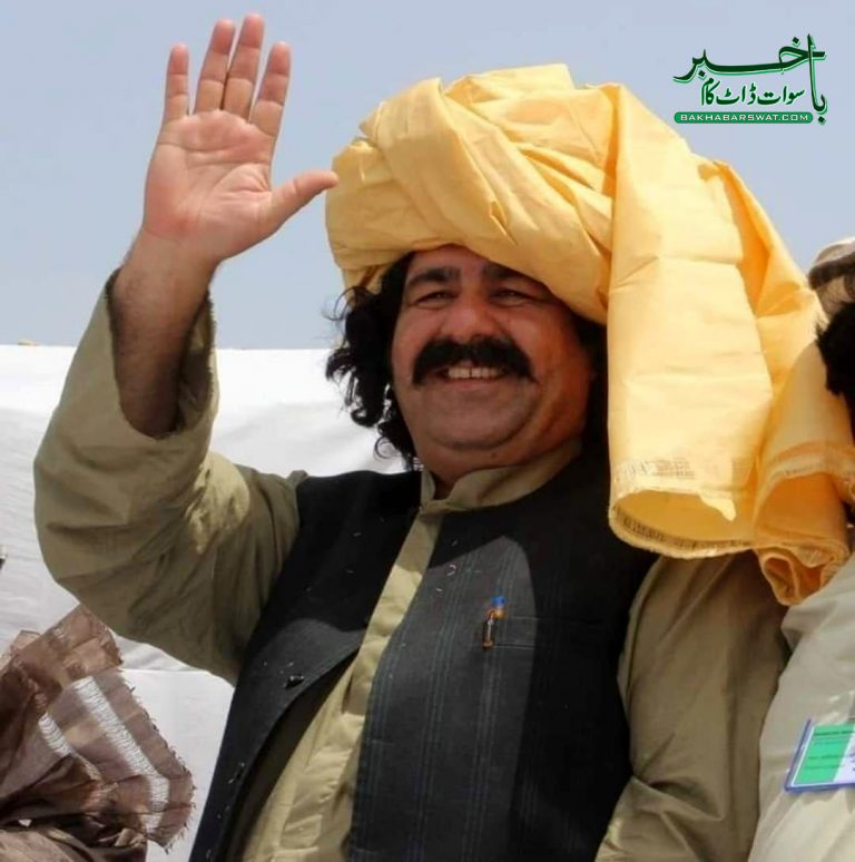 سوات،ایم این اے علی وزیر کی رہائی کے لئے مظاہرہ